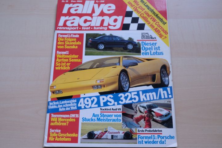 Deckblatt Rallye Racing (19/1990)